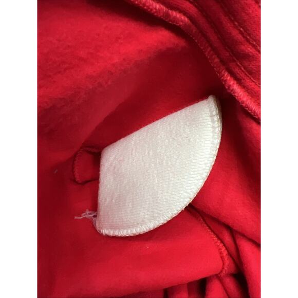 Vintage Linda Lori Women Floral Painted Red One Size Cardigan Sweater Rare - Picture 8 of 10